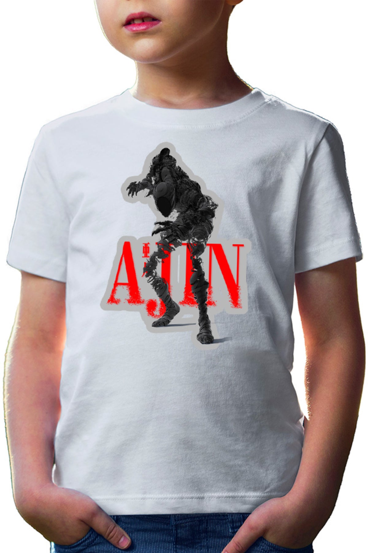 Tricou copii Ajin Monster Immortal Humans Africa Japan Hunt