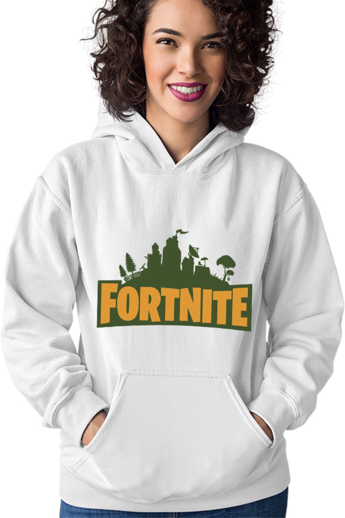 Hanorac dama Fortnite Logo Battle Royale Weapons Characters Loot