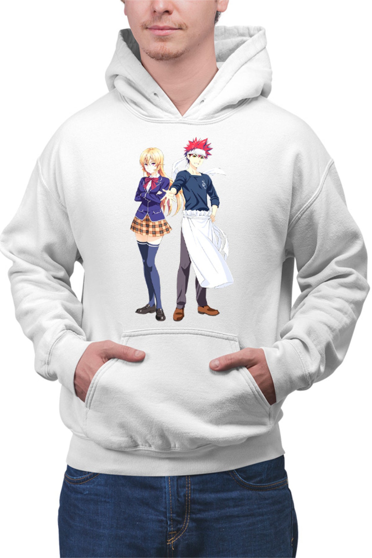 Hanorac barbati Foos Wars Soma Erina Rivals Anime Japan Otaku
