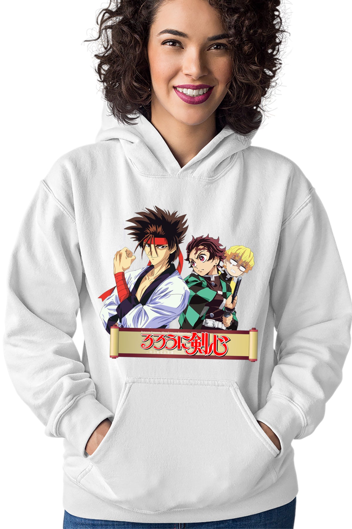 Hanorac dama Rurouni Kenshin Sanosuke Tanjiro Zenitsu Scared