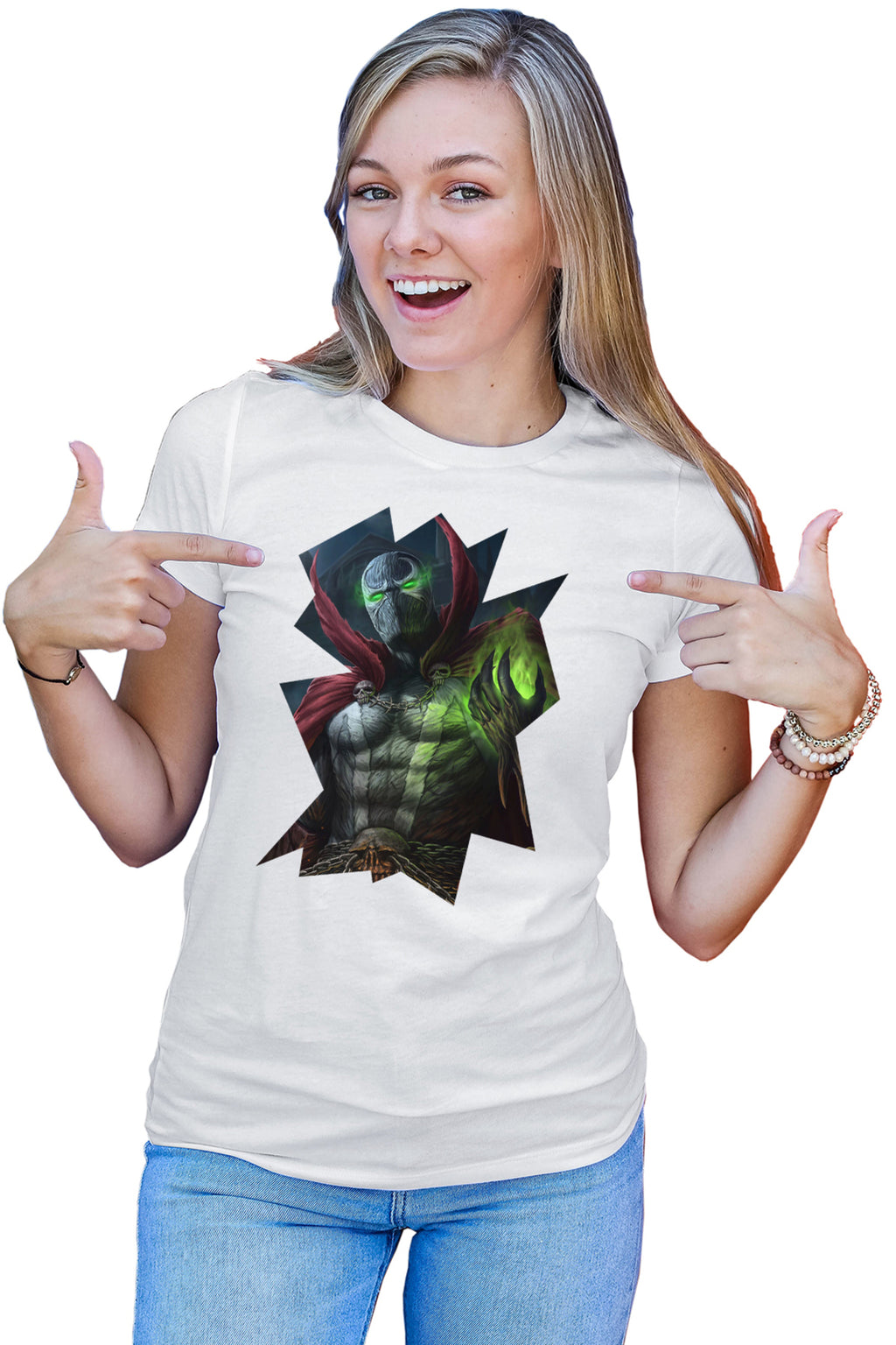 Tricou dama Spawn Marvel Superhero Origins