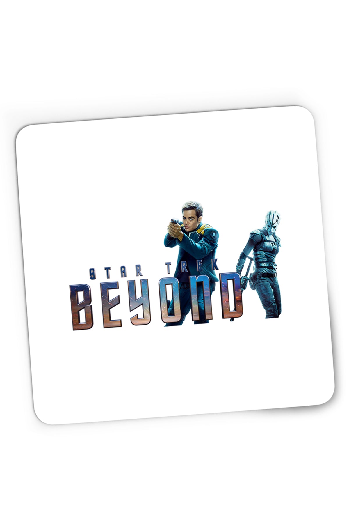 Mousepad Gaming Star Trek Beyond SF Movie Borg Starship, 21x19 cm