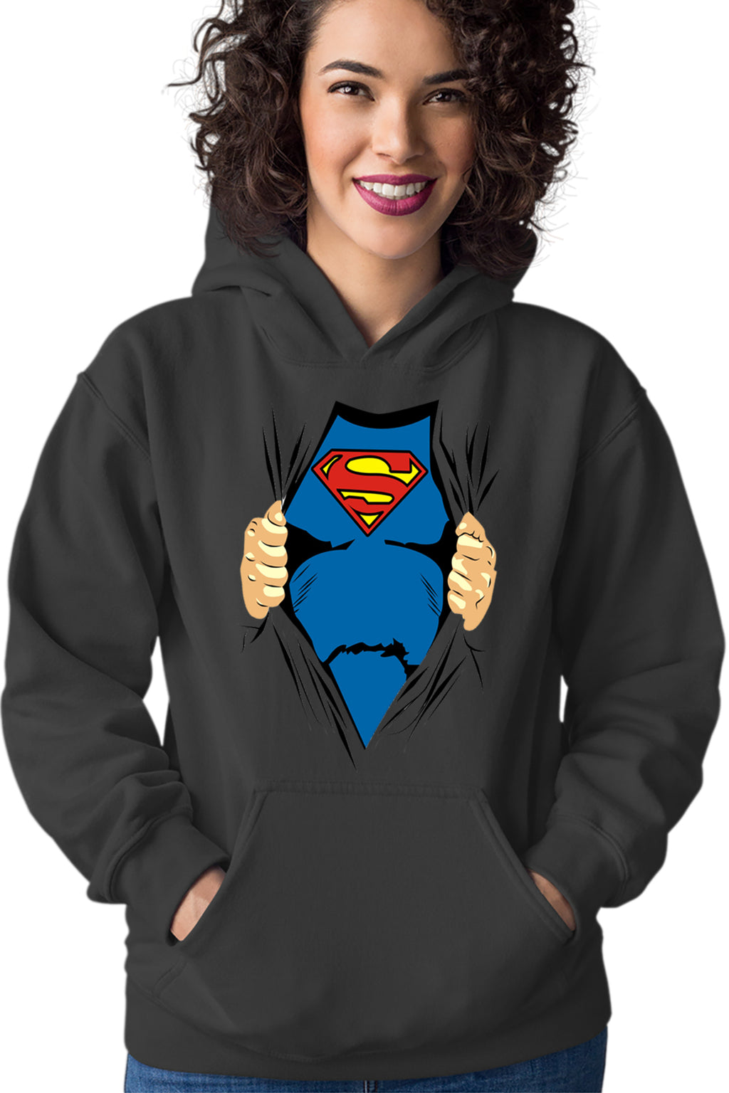 Hanorac dama Superman Clark Kent Pop Hero Men of Steel