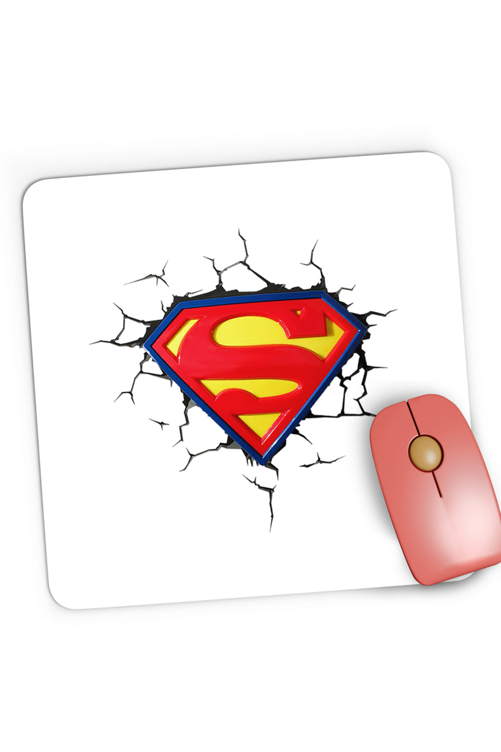 Mousepad Gaming Superman Logo Emblem Erou Legendar, 21x19 cm