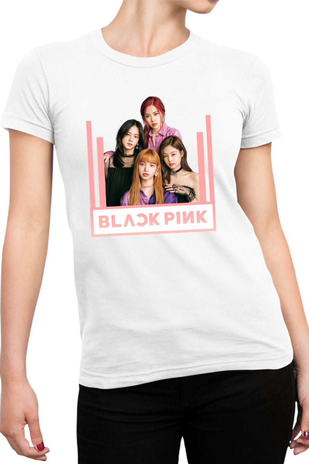 Tricou dama Blackpink Group Girl Idon Music Korean