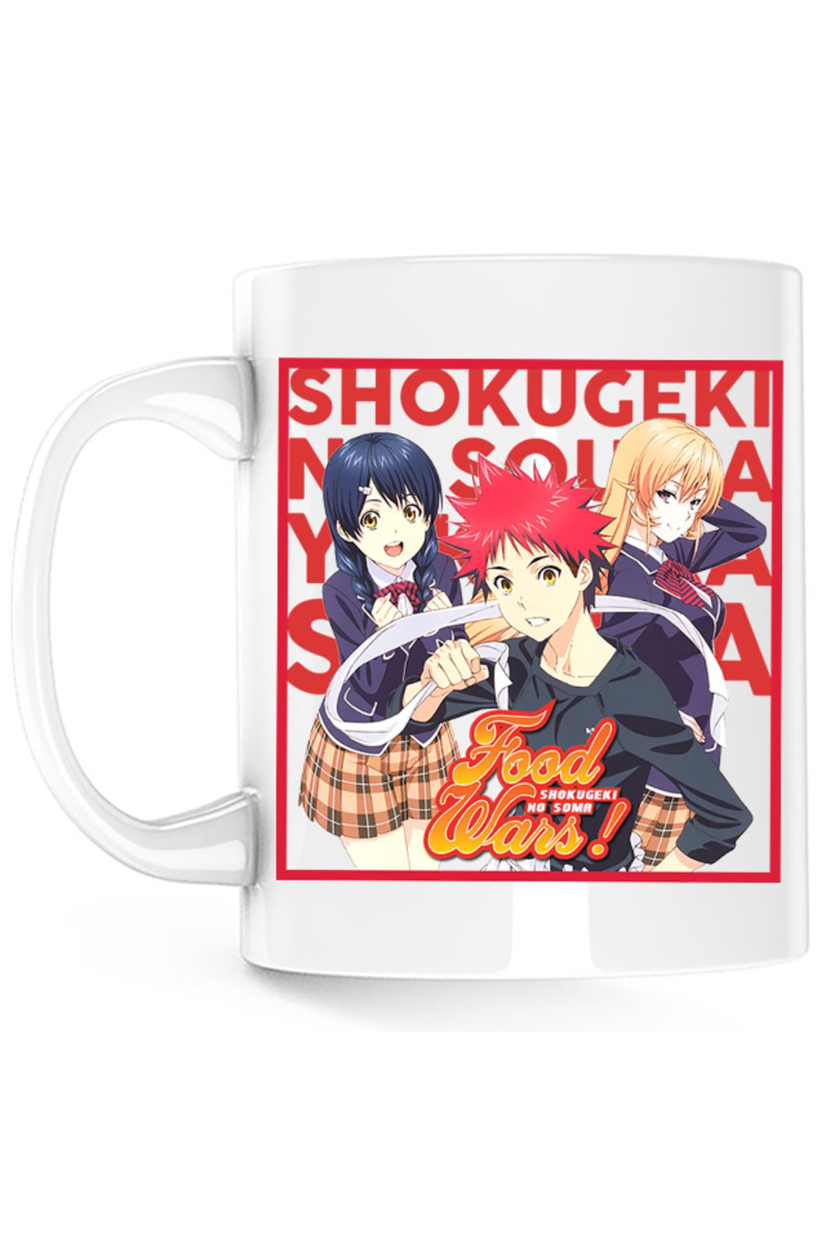 Cana Food Wars Souma Megumi Erica Trio Anime Cook, alba, 330 ml