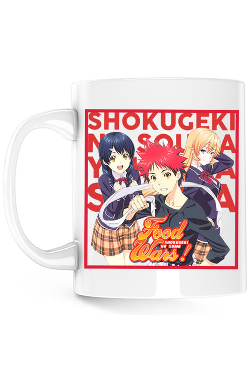 Cana Food Wars Souma Megumi Erica Trio Anime Cook, alba, 330 ml