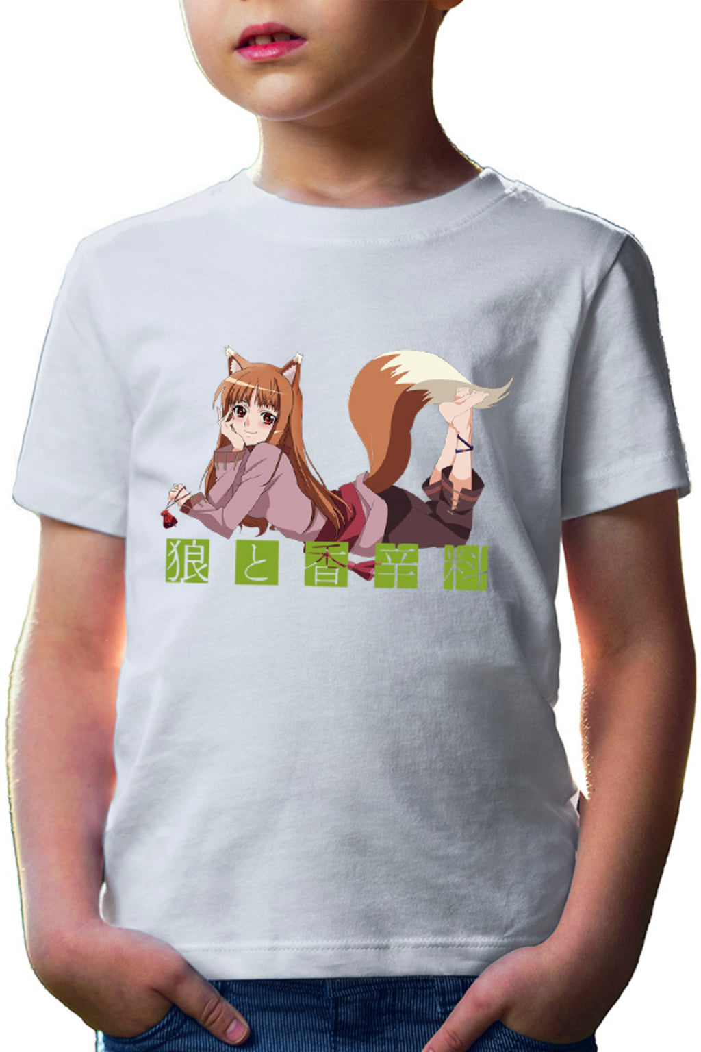 Tricou copii Spice And Wolf Holo Anime Slice of Life