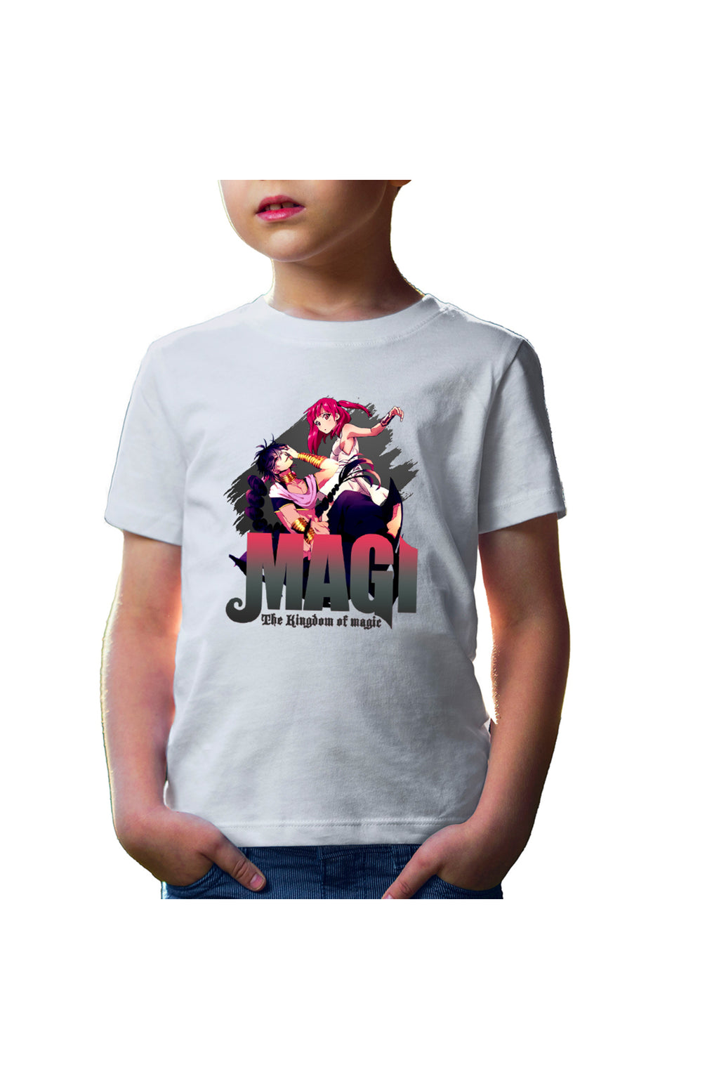 Tricou copii Magi The Labyrinth of Magic Morgiana Judar Black Cromatics
