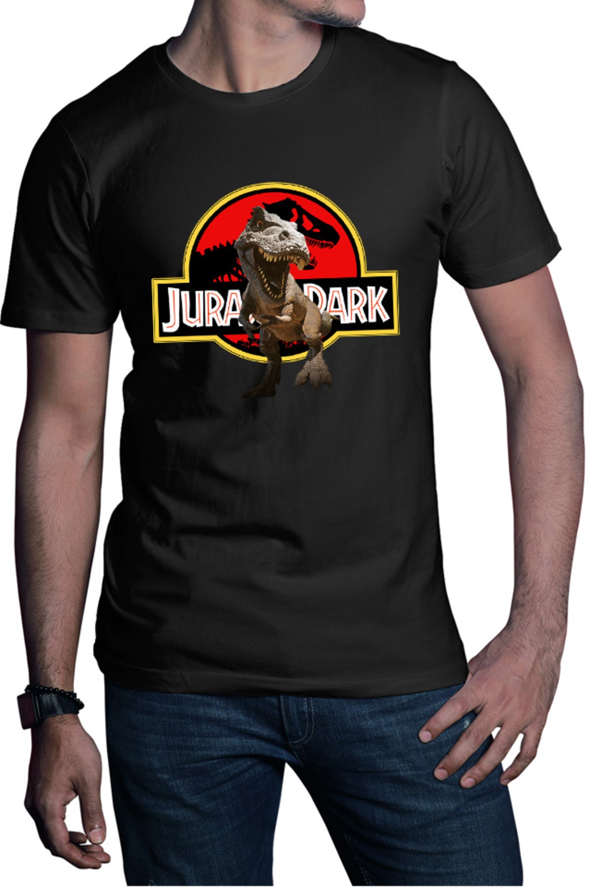 Tricou barbati Jurassic Park T-Rex Dinossaur Universal Studios