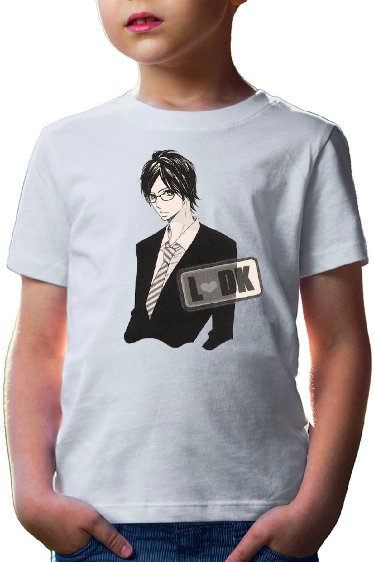 Tricou copii LDK Shuusei Glasses Elegant Romance Anime
