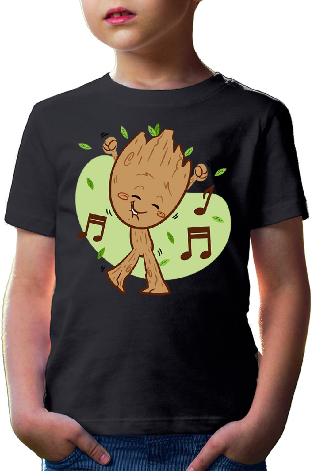 Tricou copii Baby Groot Music Love Dance Marvel