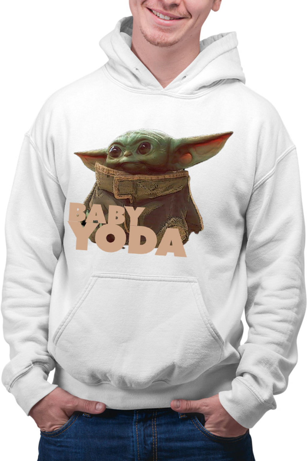 Hanorac barbati Baby Yoda Small Star Wars