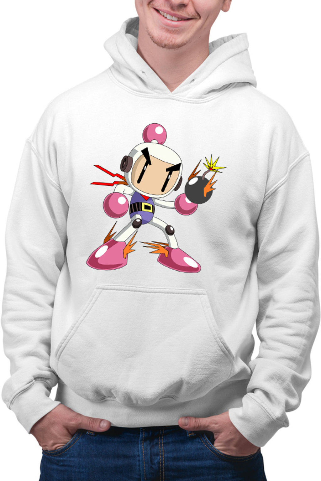 Hanorac barbati Bomberman Angry Japanese Multiplayer