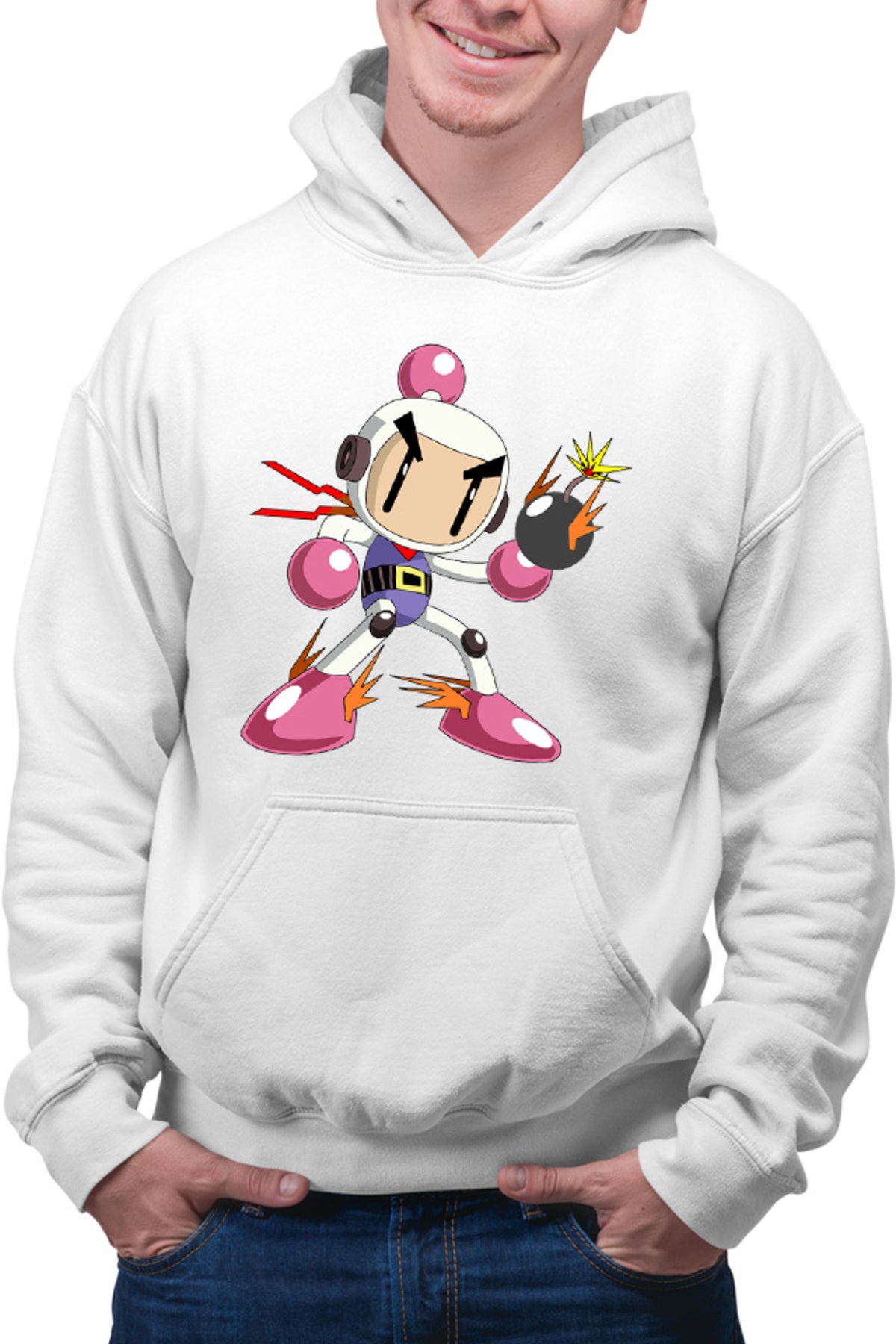 Hanorac barbati Bomberman Angry Japanese Multiplayer