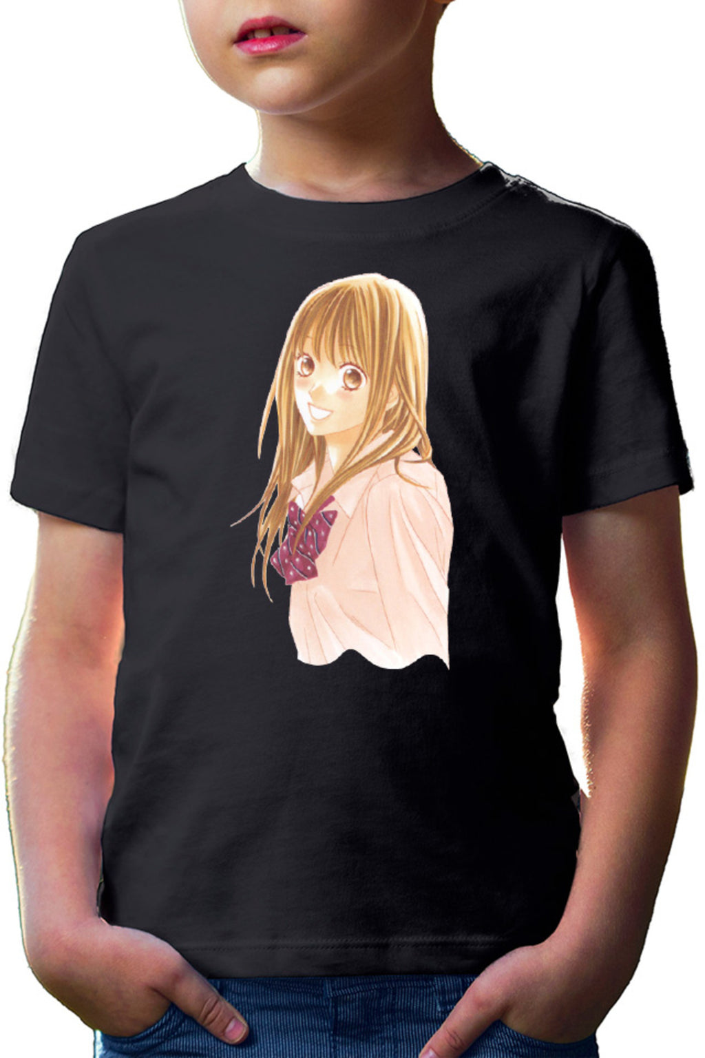 Tricou copii LDK Nishimori Aoi School Uniform Love Story