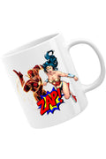 Cana The Flash Wonder Woman Girl Power, alba, 330 ml