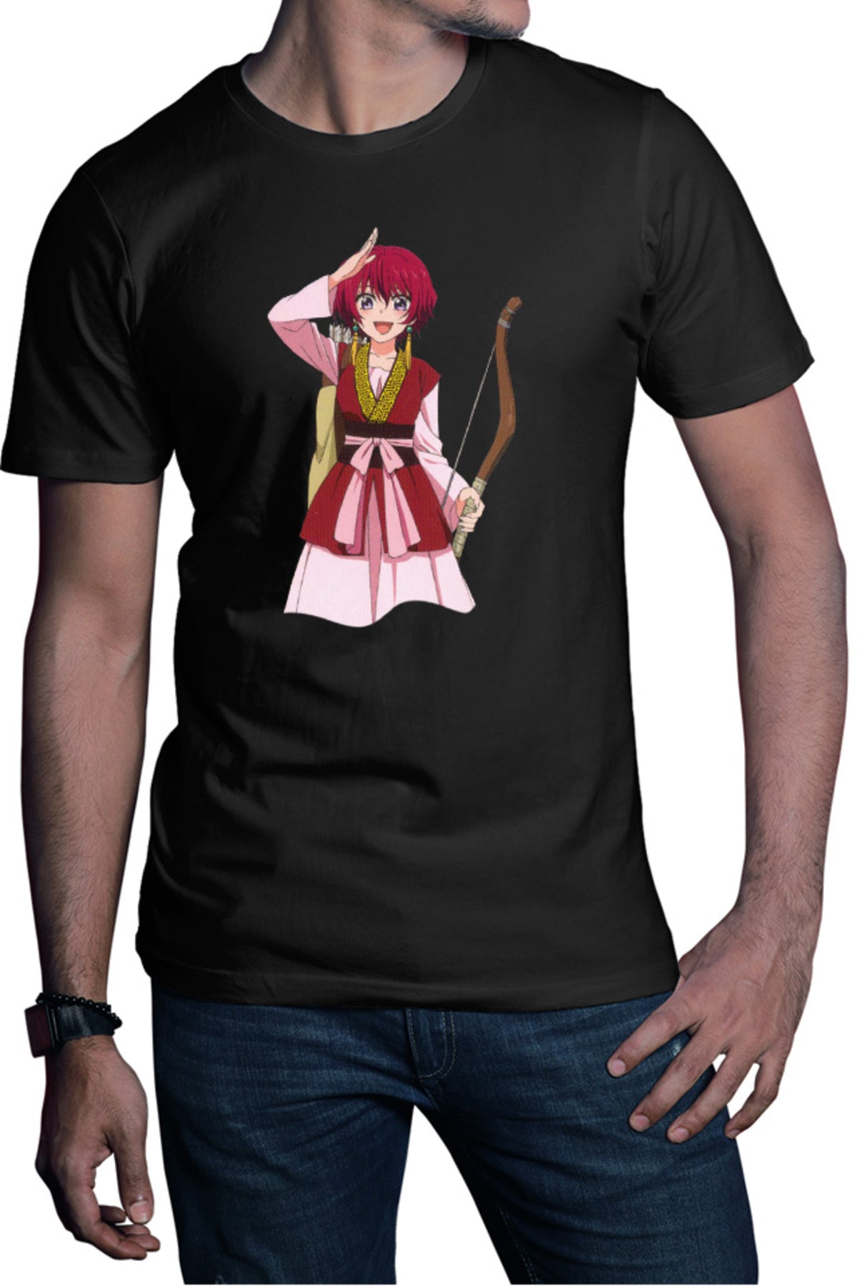 Tricou barbati Yona of the Dawn Dozaanimata Costume Bow Shoot