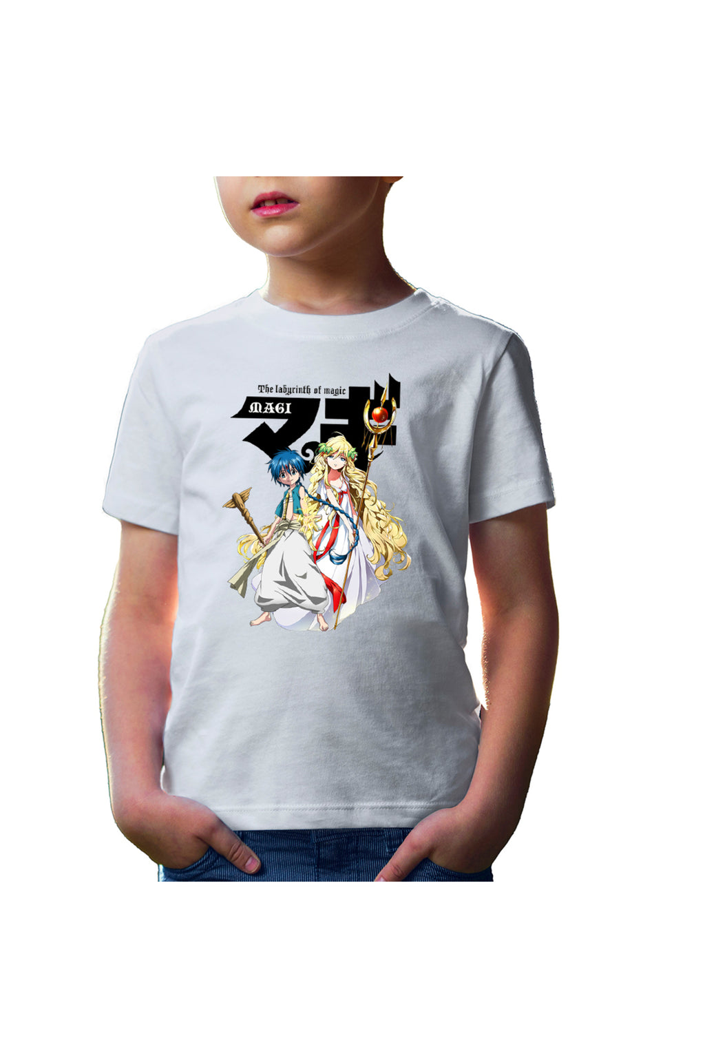 Tricou copii Magi The Labyrinth of Magic Alladin Blonde Girl