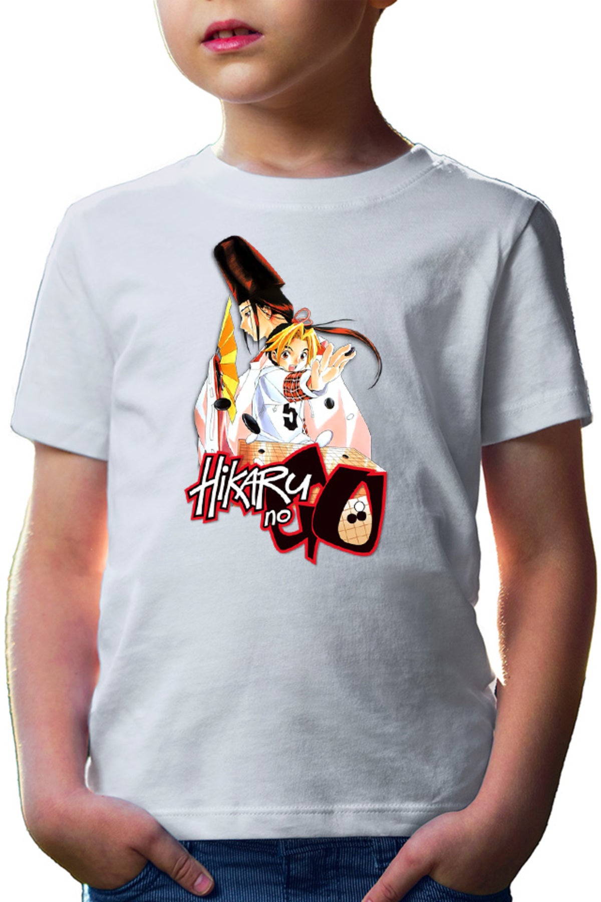 Tricou copii Hikaru no Go Fujiwara Kimono Traditional Hat Strategy Cosplay