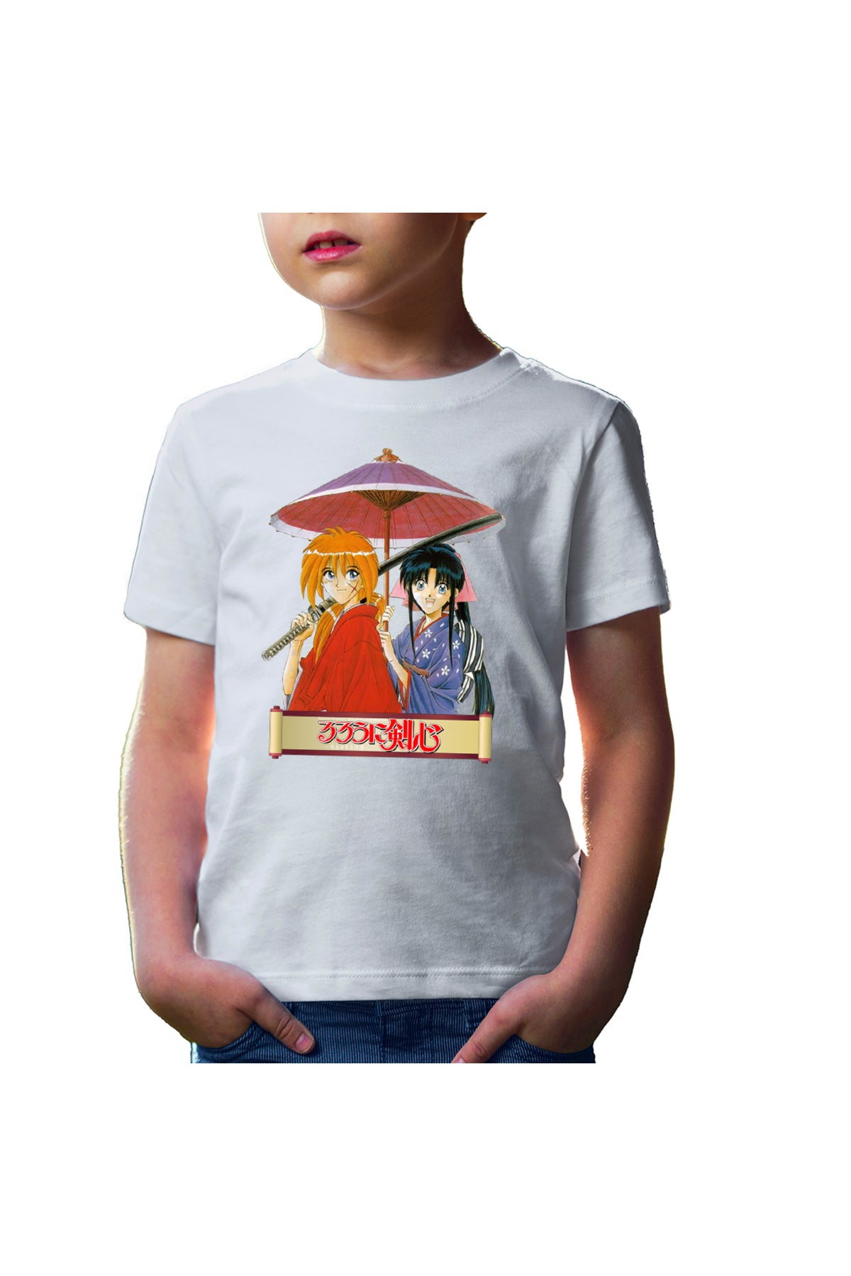 Tricou copii Rurouni Kenshin Couple Umbrella Killakill