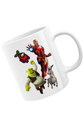 Cana Ironman Shrek Among Us Flying Space, alba, 330 ml