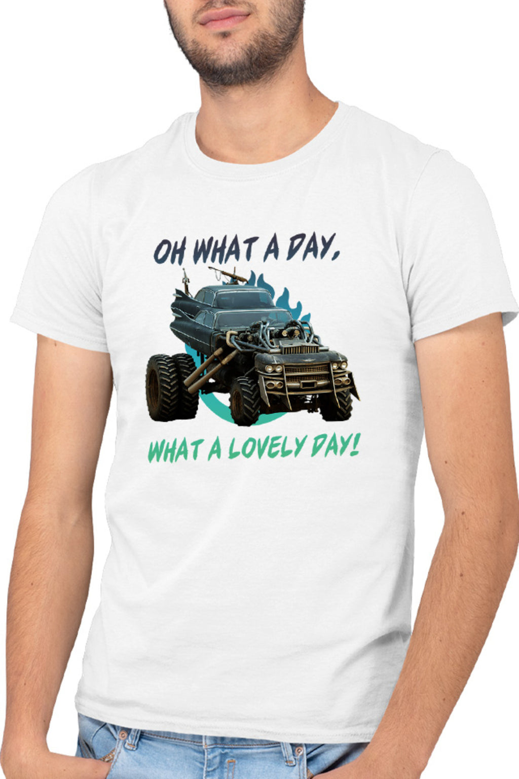 Tricou barbati Mad Max Huge Cars Australian Film Based Mature