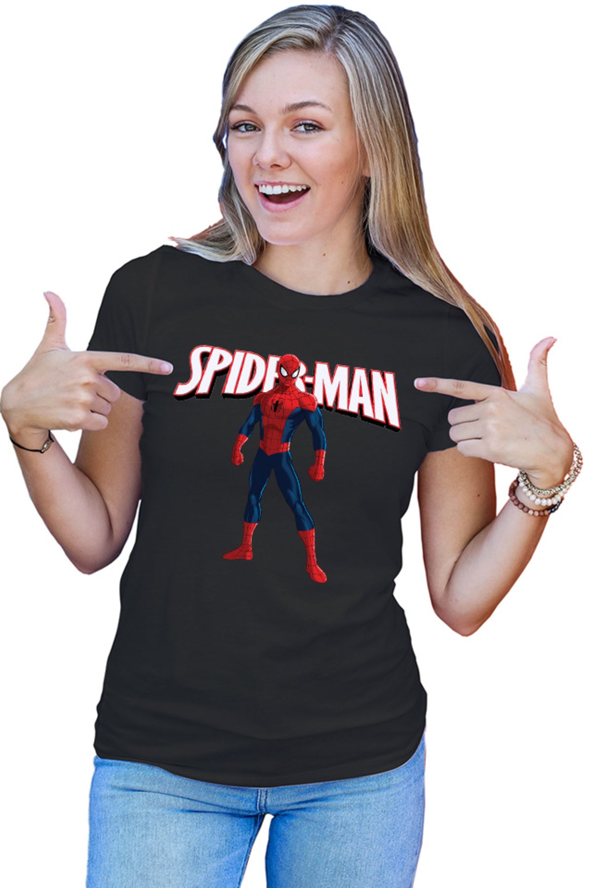 Tricou dama Spiderman Logo Ultimate Game Costume Superhero