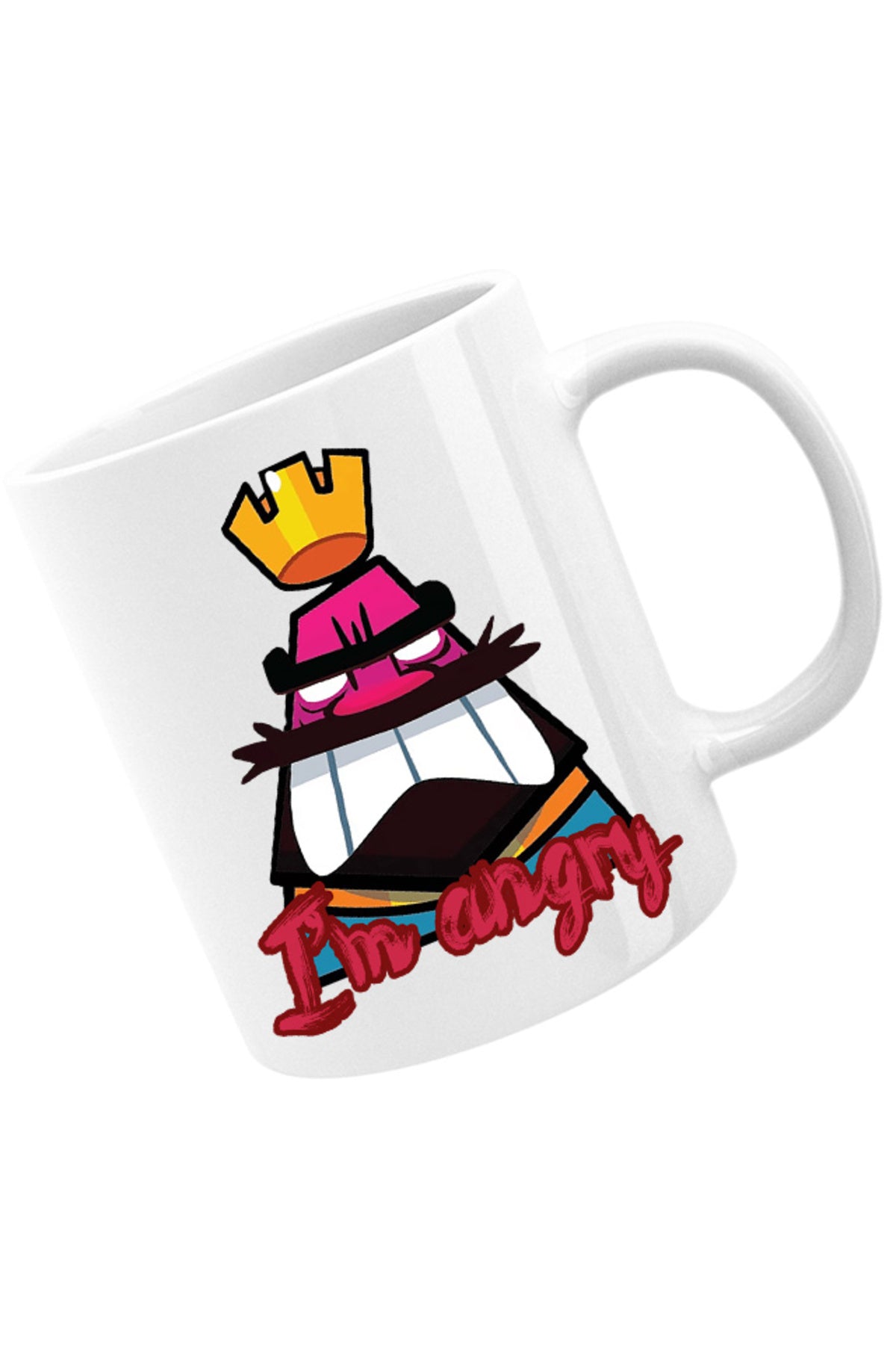 Cana Clash Royale Angry King Multiplayer Copy Strategy, alba, 330 ml