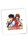 Mousepad Gaming Rurouni Kenshin Sanosuke Kenshin Manuscript, 21x19 cm