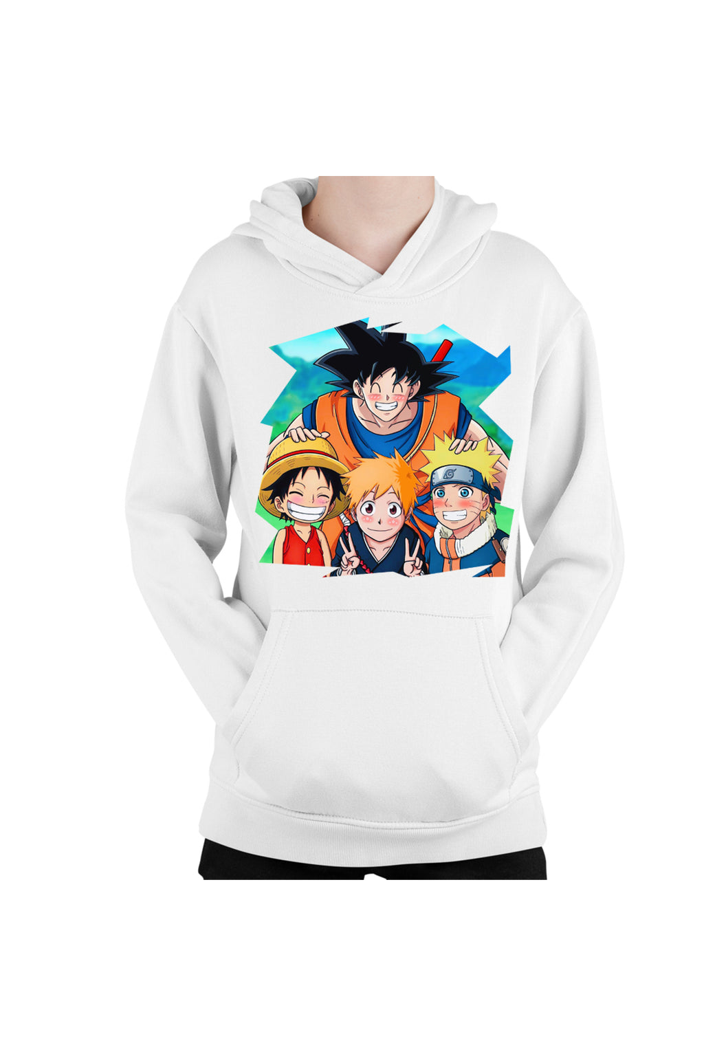 Hanorac copii Bleach Dragon Ball Z One Piece Animekage Naruto