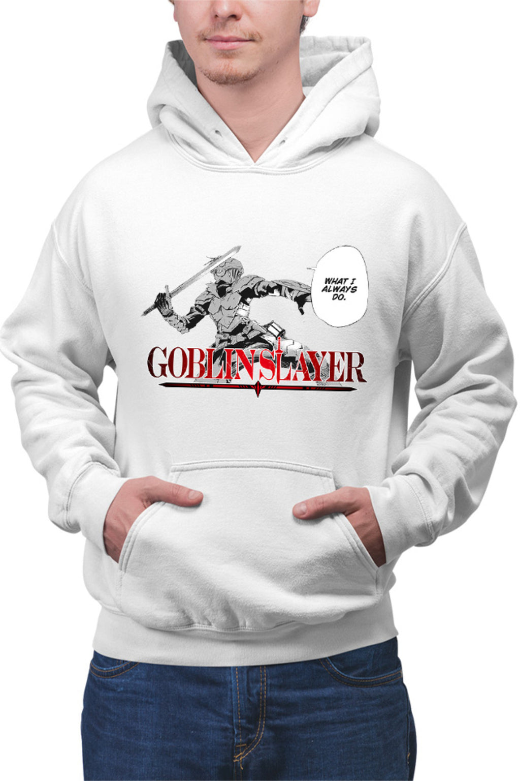 Hanorac barbati Goblin Slayer Claymore Knight Fast Anime Shounen Martial Arts