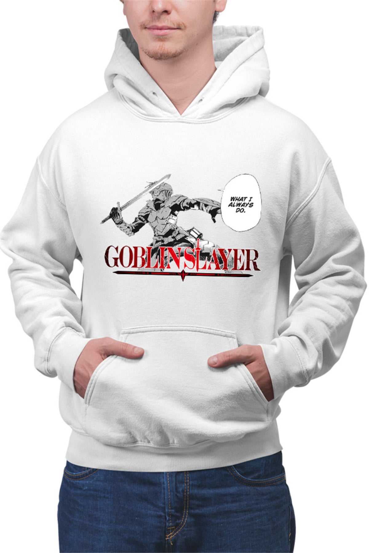 Hanorac barbati Goblin Slayer Claymore Knight Fast Anime Shounen Martial Arts