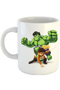 Cana Shrek Puss In The Boots Hulk Marvel DC Cat, alba, 330 ml