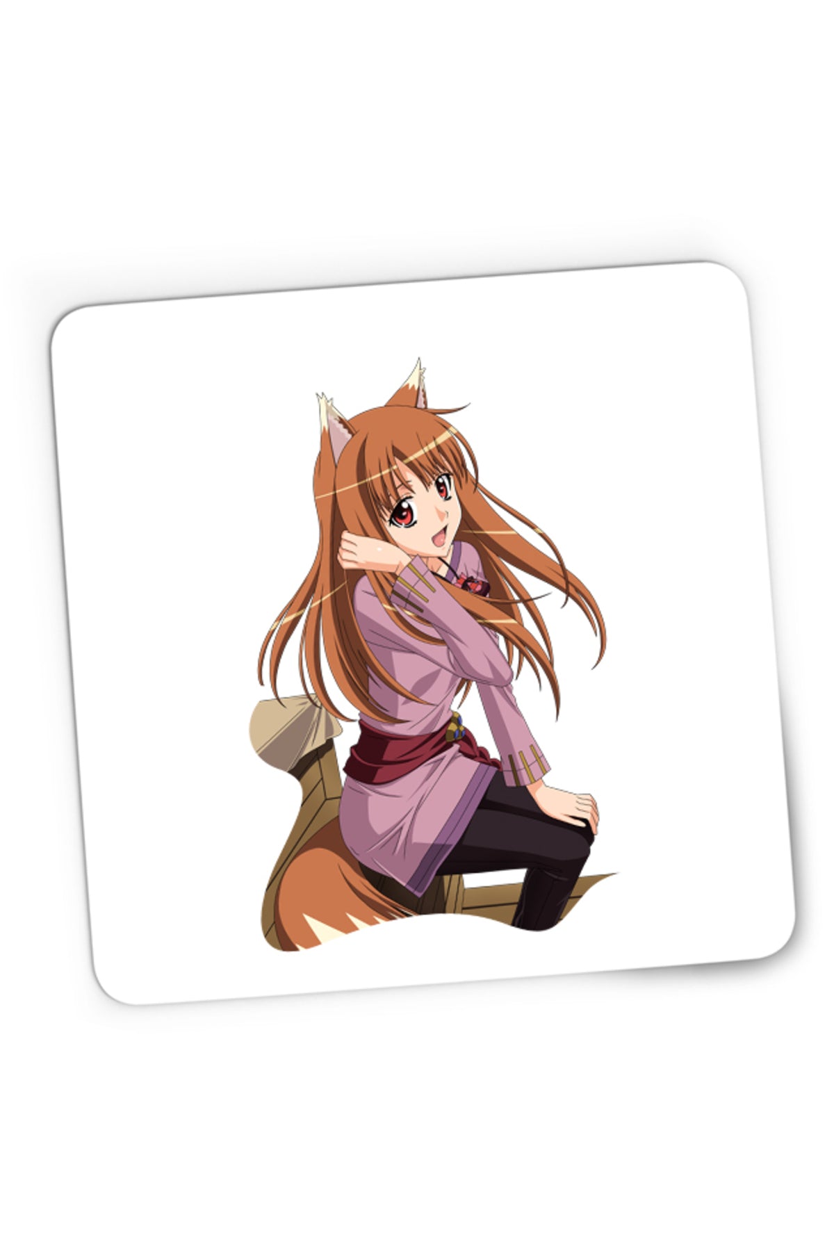Mousepad Gaming Spice And Wolf Holo Desene Anime, 21x19 cm