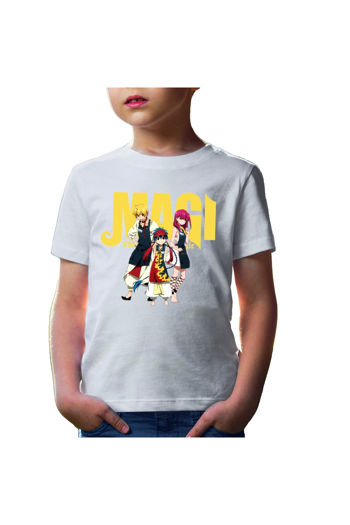 Tricou copii Magi The Labyrinth of Magic Shinobu Ohtaka Anime