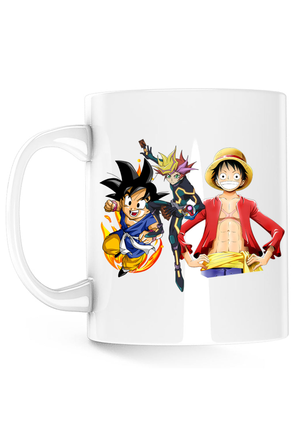 Cana Yu Gi Oh Songoku One Piece Yugi Mutou Desene, alba, 330 ml