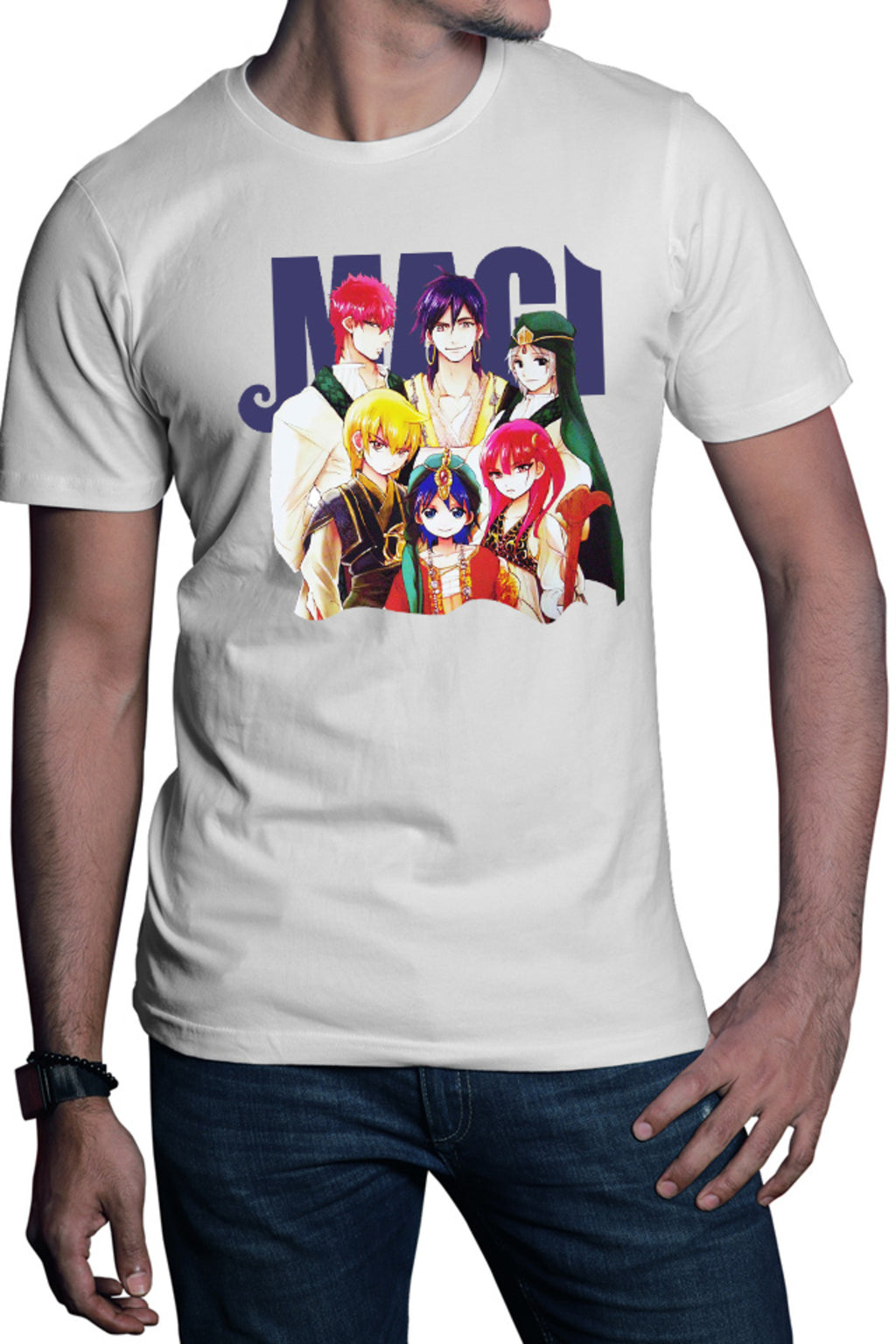Tricou barbati Magi The Labyrinth of Magic Dream Team Photo Magic Dungeon Power