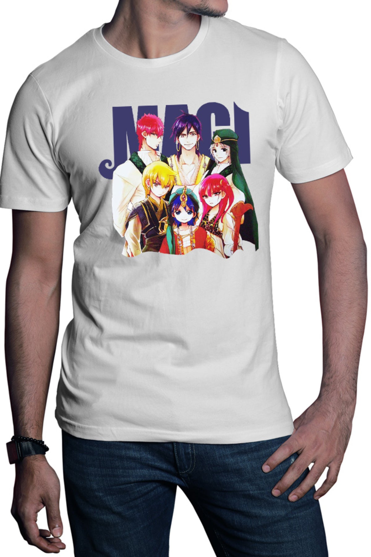Tricou barbati Magi The Labyrinth of Magic Dream Team Photo Magic Dungeon Power