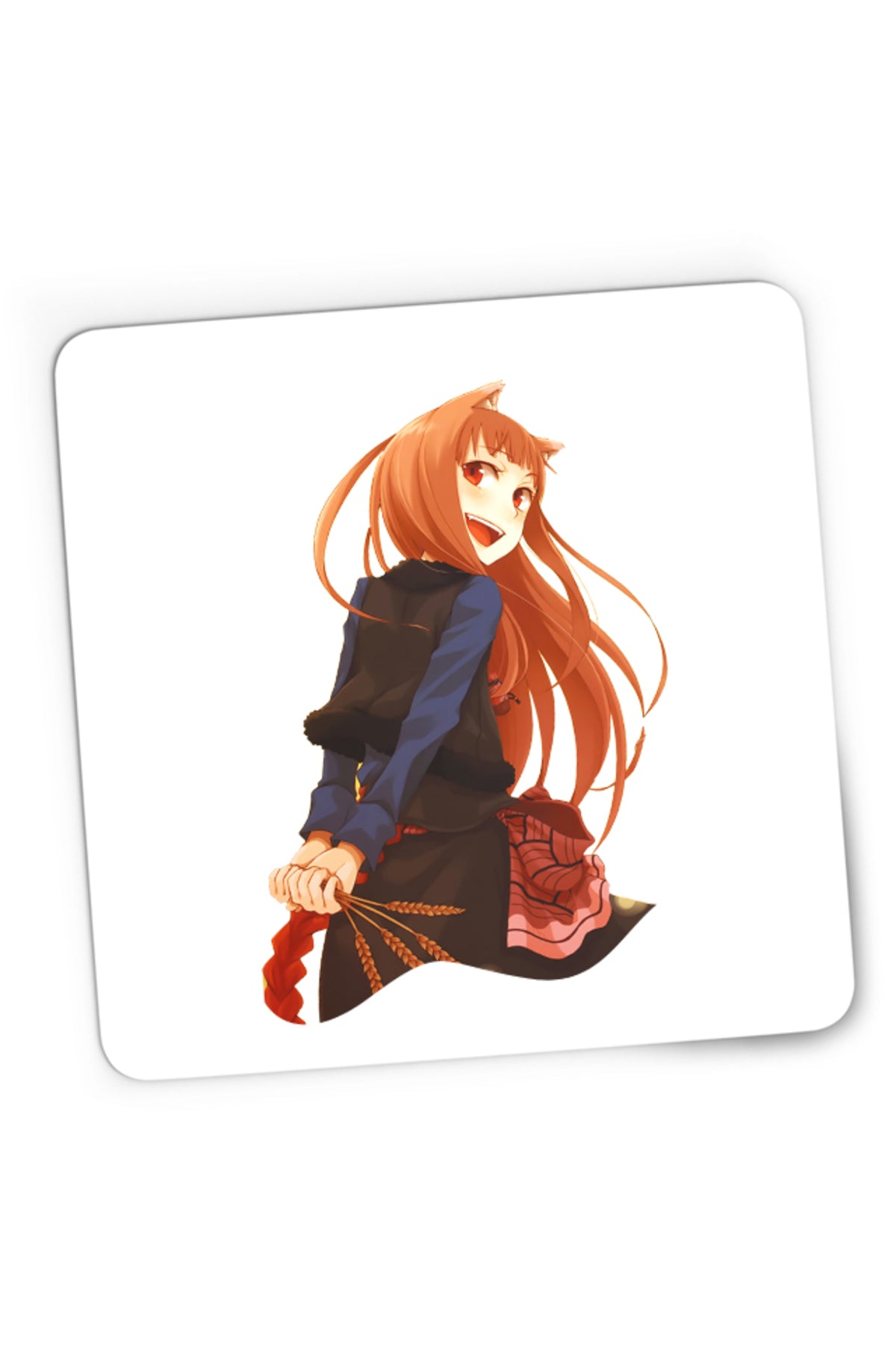 Mousepad Gaming Spice And Wolf Holo Naruto Songoku, 21x19 cm
