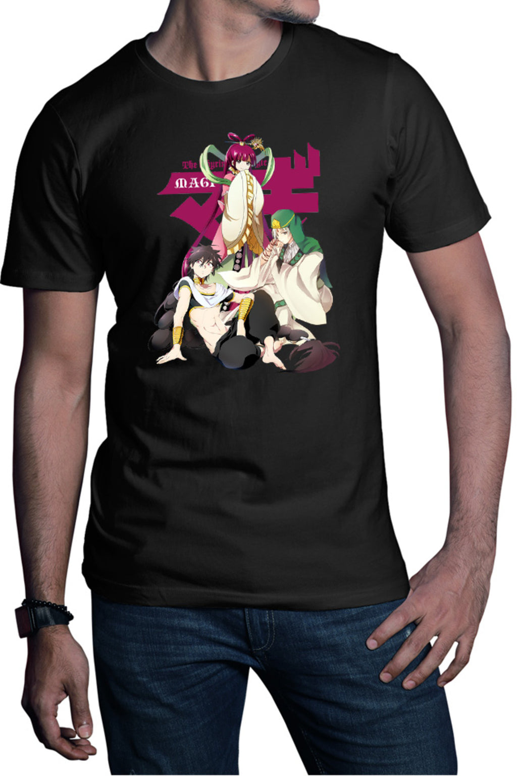 Tricou barbati Magi The Labyrinth of Magic Queen Creator