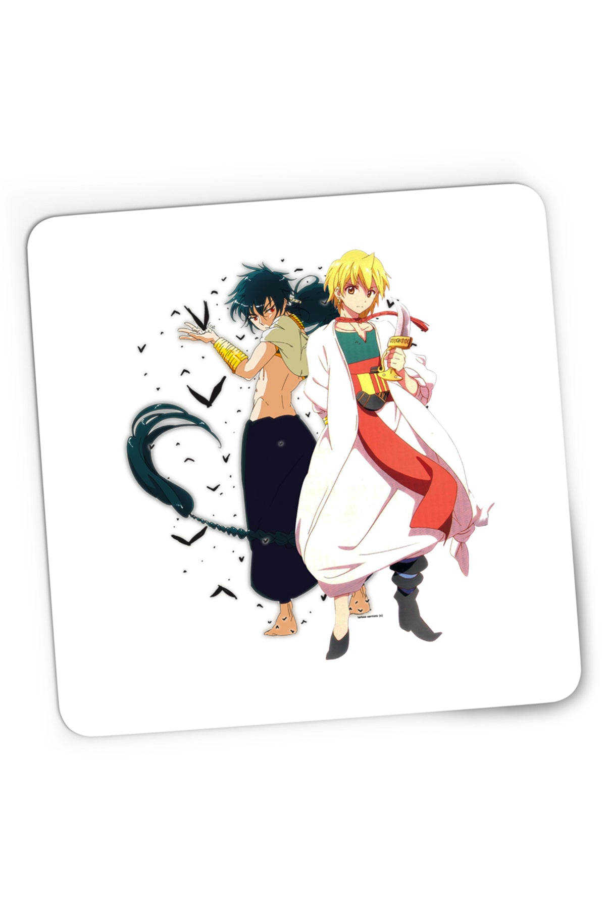 Mousepad Gaming Magi The Labyrinth of Magic Alibaba Rival Judar, 21x19 cm