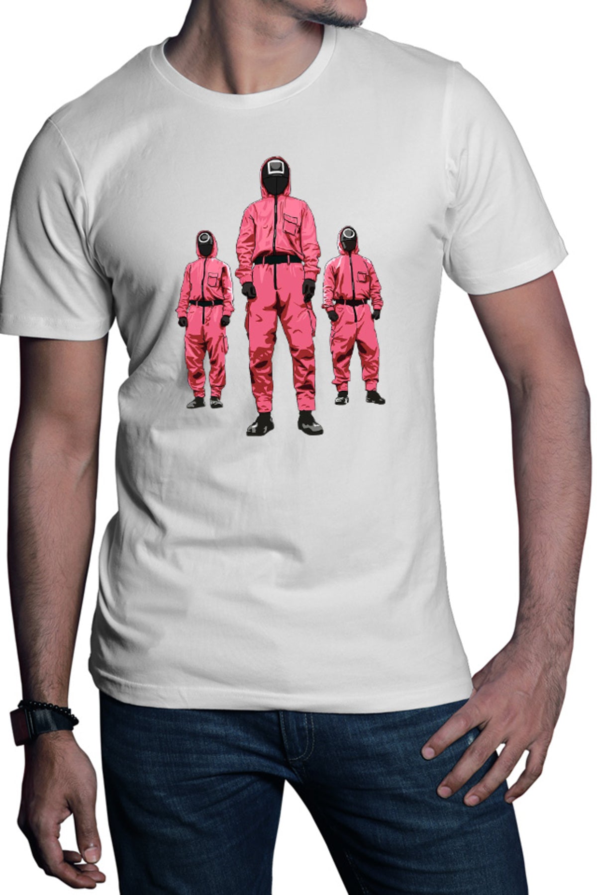 Tricou barbati Squid Game Survival Drama Korean