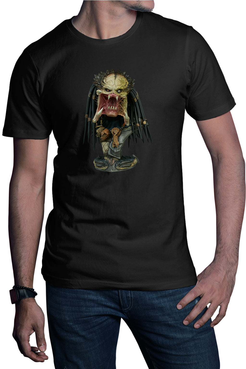 Tricou barbati Predator Versus Aliens Extinction Demon Rise