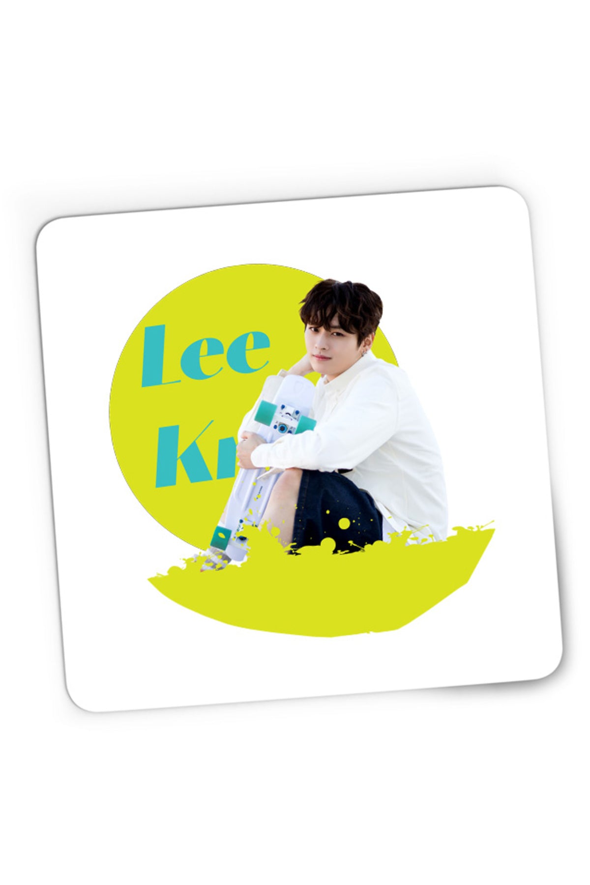 Mousepad Gaming Stray Kids Lee Know Small Vocals Rapper God, 21x19 cm