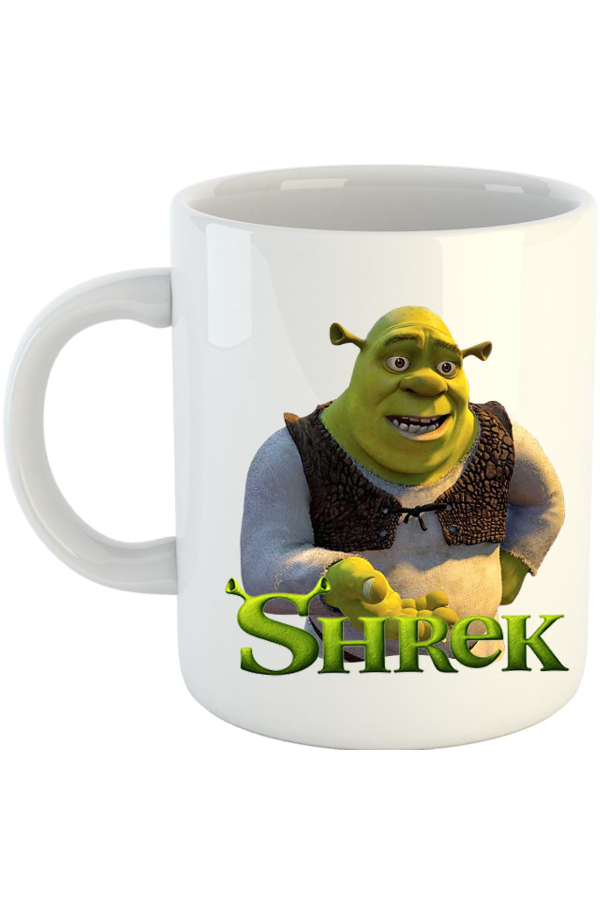 Cana Shrek Logo Monster Orc Medieval, alba, 330 ml