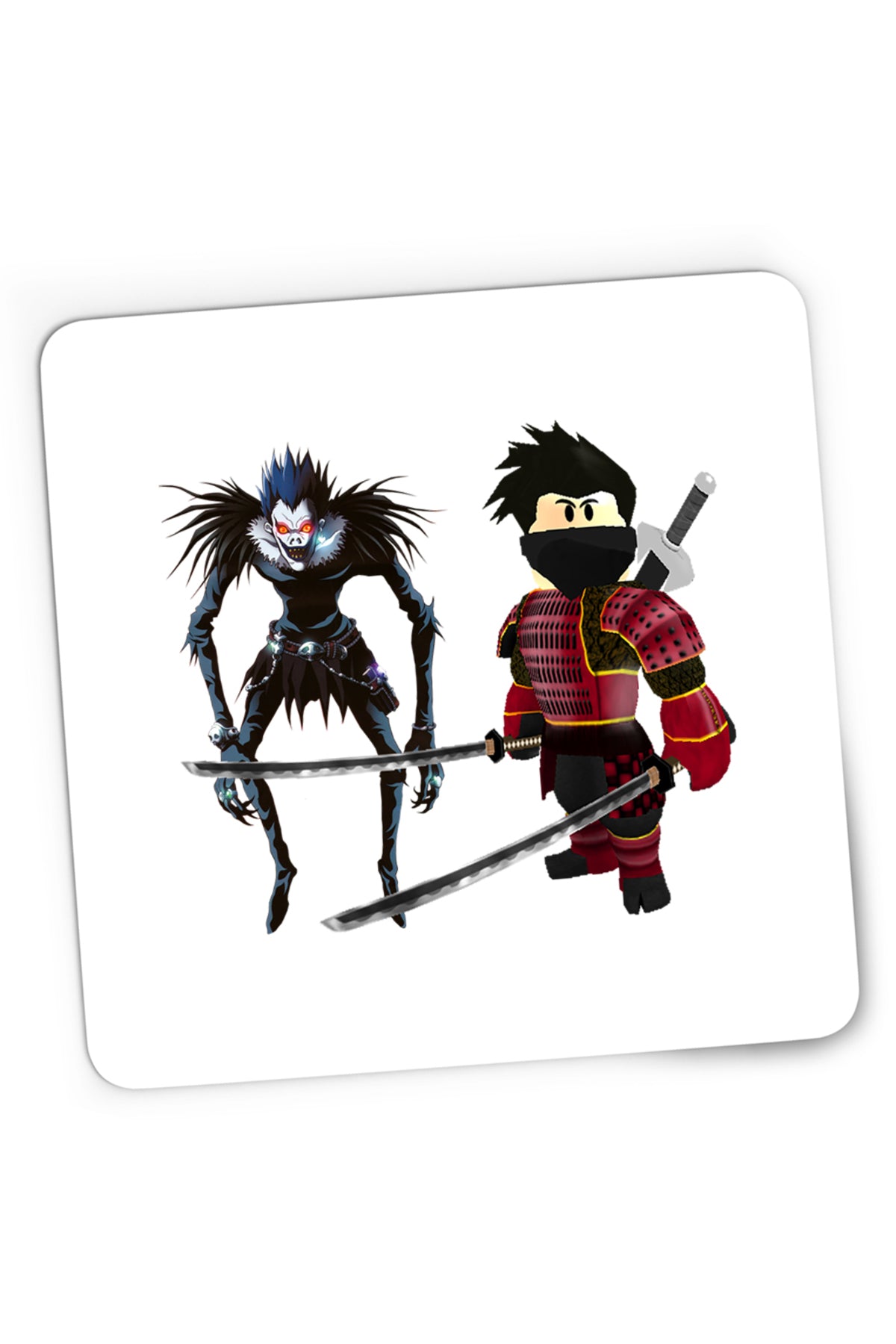 Mousepad Gaming Roblox Youtube Ninja Death Note Ryuk, 21x19 cm