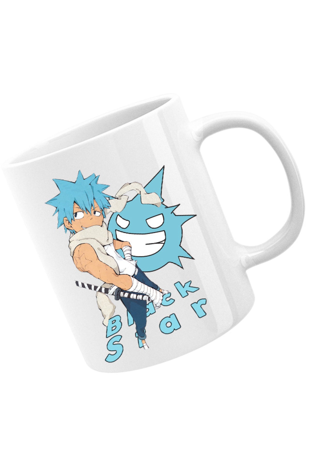 Cana Soul Eater Black Star Spirit Deseneanime Anime Manga, alba, 330 ml