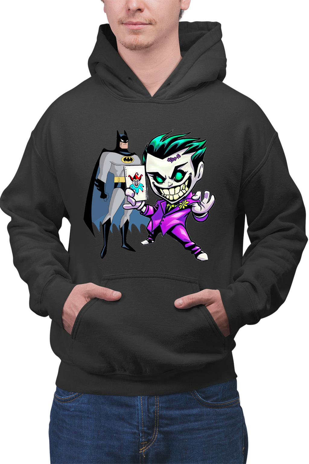 Hanorac barbati Batman Vs Joker Bruce Death Metal