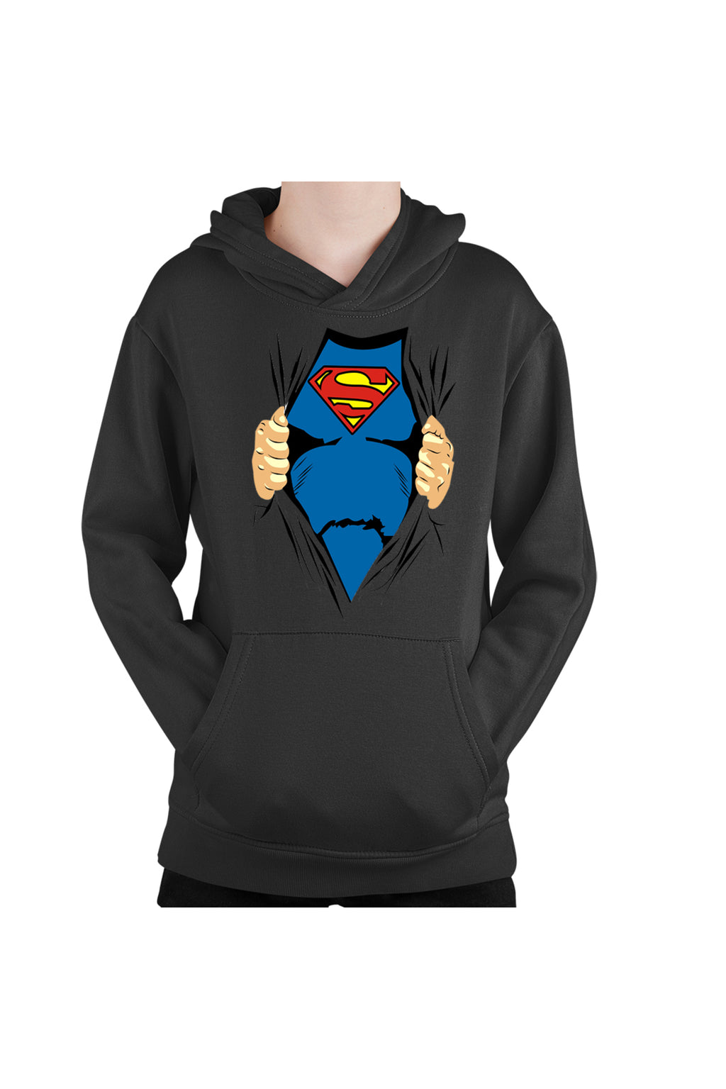 Hanorac copii Superman Clark Kent Pop Hero Men of Steel